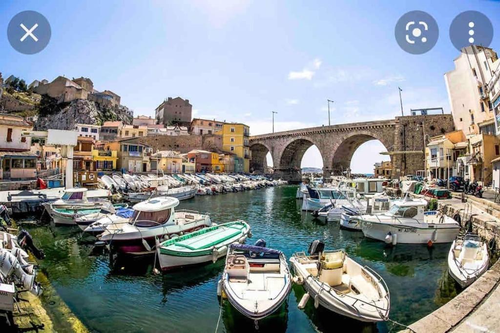 T2 Proximite Mer, Vallon Des Auffes Apartamento Marselha Exterior foto